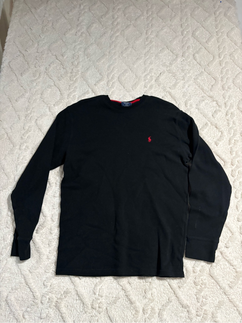 Polo Ralph Lauren black thermal large